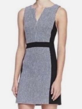 4.Collective Anthropologie Women 2 Rasia Tweed Sleeveless Sheath Dress NWT